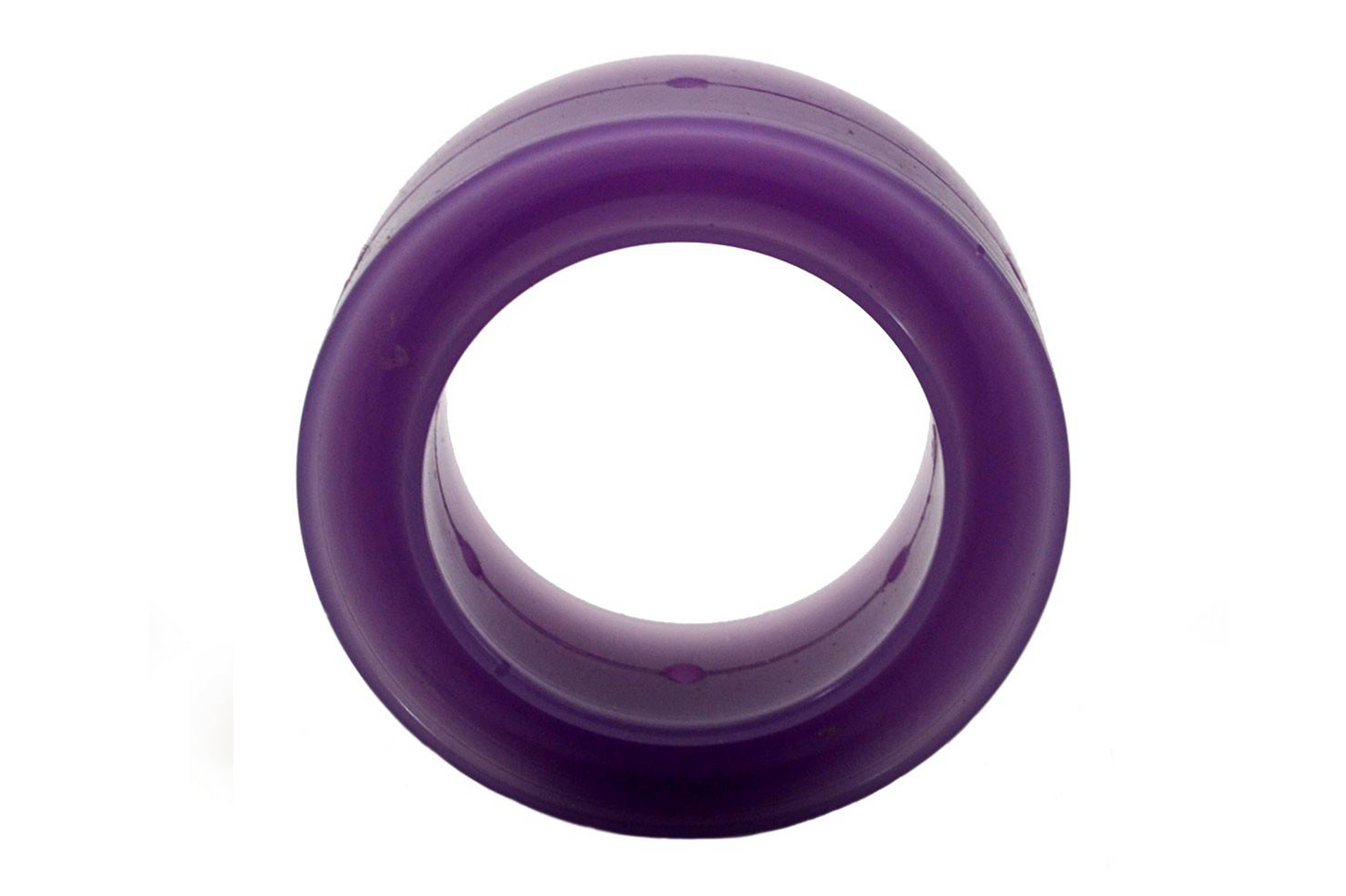 Spring Rubber,  2-1/2 in Barrel Spring, 1 in Height, Rubber