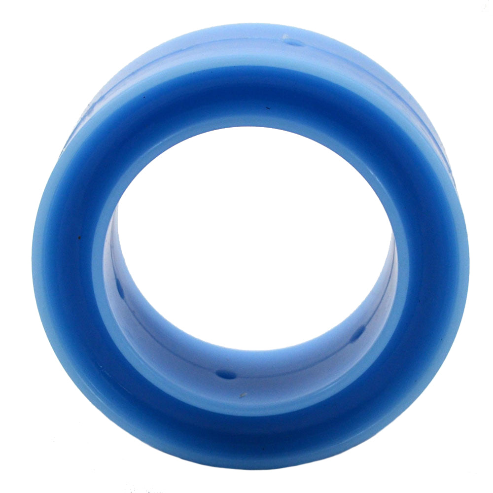Spring Rubber,  2-1/2 in Barrel Spring, 1 in Height, Rubber